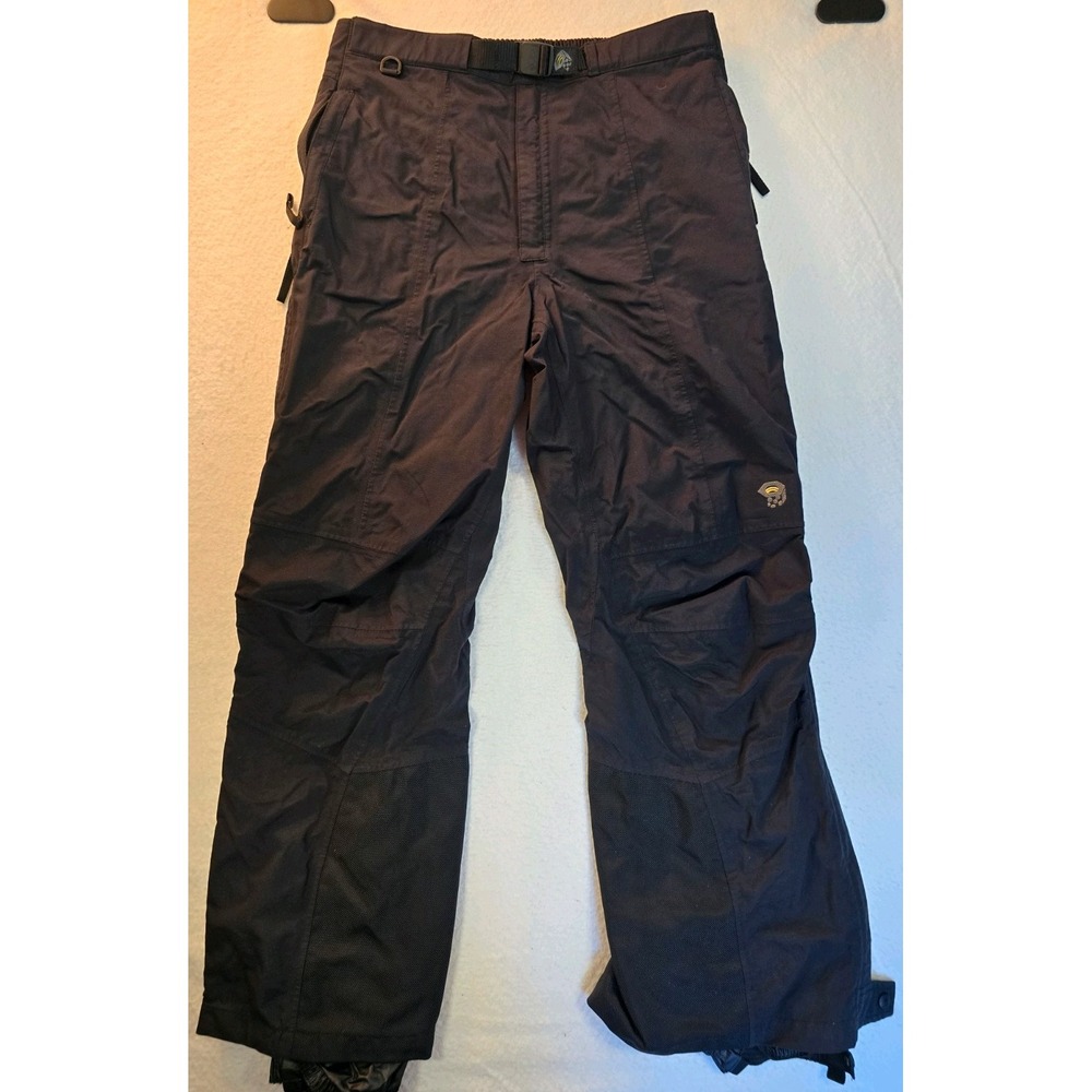 Mountain Hardwear Conduit Snow Pants Mens Medium Black Insulated Ski Waterproof